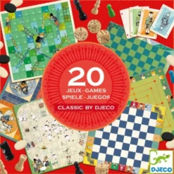 Zestaw 20 gier Djeco Classic Box