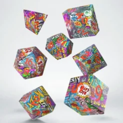 Zestaw kości Full Art: Graffiti