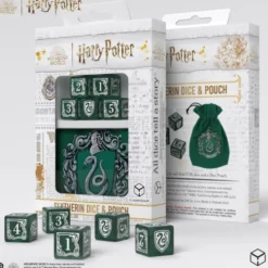Zestaw kości i mieszek Harry Potter - Slytherin