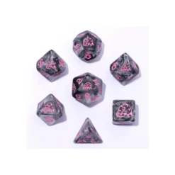 Zestaw kości: Wyrmforged Rollers RPG - Opossum-Grey